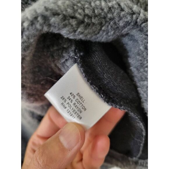 LNA Kasper Crop Sherpa Jacket S NWT - Picture 7 of 8